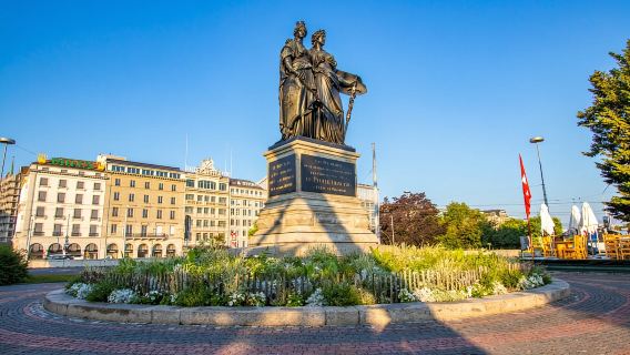 Ginebra: Paseo privado exprés con un local en 60 minutos