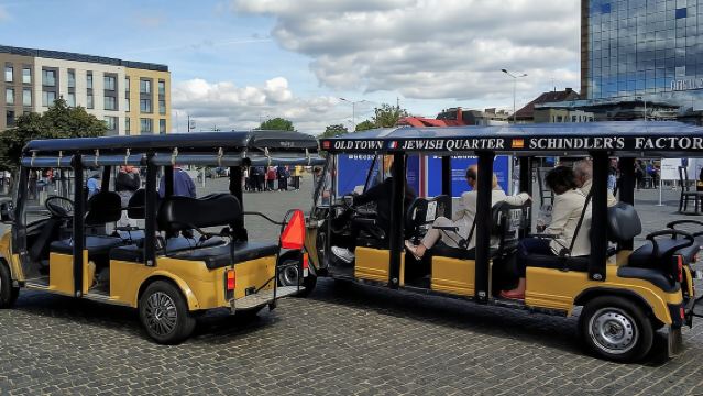 Krakow: Tour xe điện thành phố và Bảo tàng Nhà máy Schindler