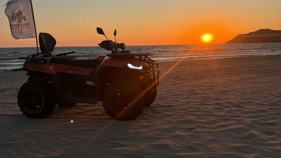 Tirane, Durres-Cabo de Rodon: Recorrido en quad con casco