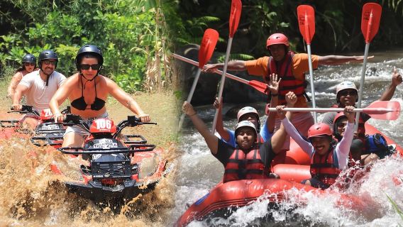 Bali: Quad- und Rafting-Abenteuer-Kombi