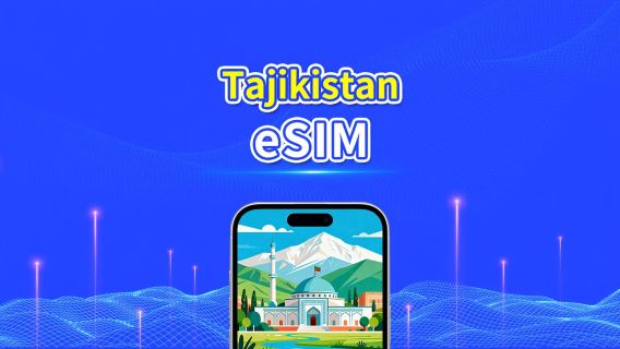 Tajikistan eSIM | 4G | Daily/Total Data Package | 1–30 days | 24-Hour Billing | QR Code