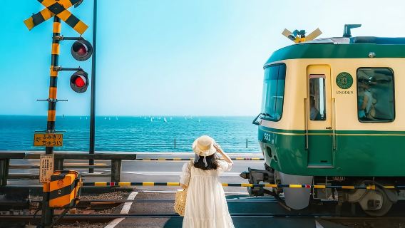 [Tokio] Excursión de un día en grupo reducido: Experiencia en el tren Enoshima + Instituto Kamakura + Isla Enoshima