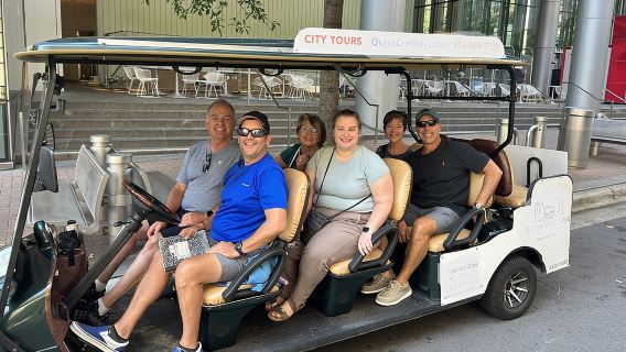 Il miglior tour storico della città di Charlotte su un carrello ecologico