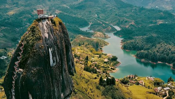 Peñol Stone and Pablo Escobar Hacienda Boat Tour