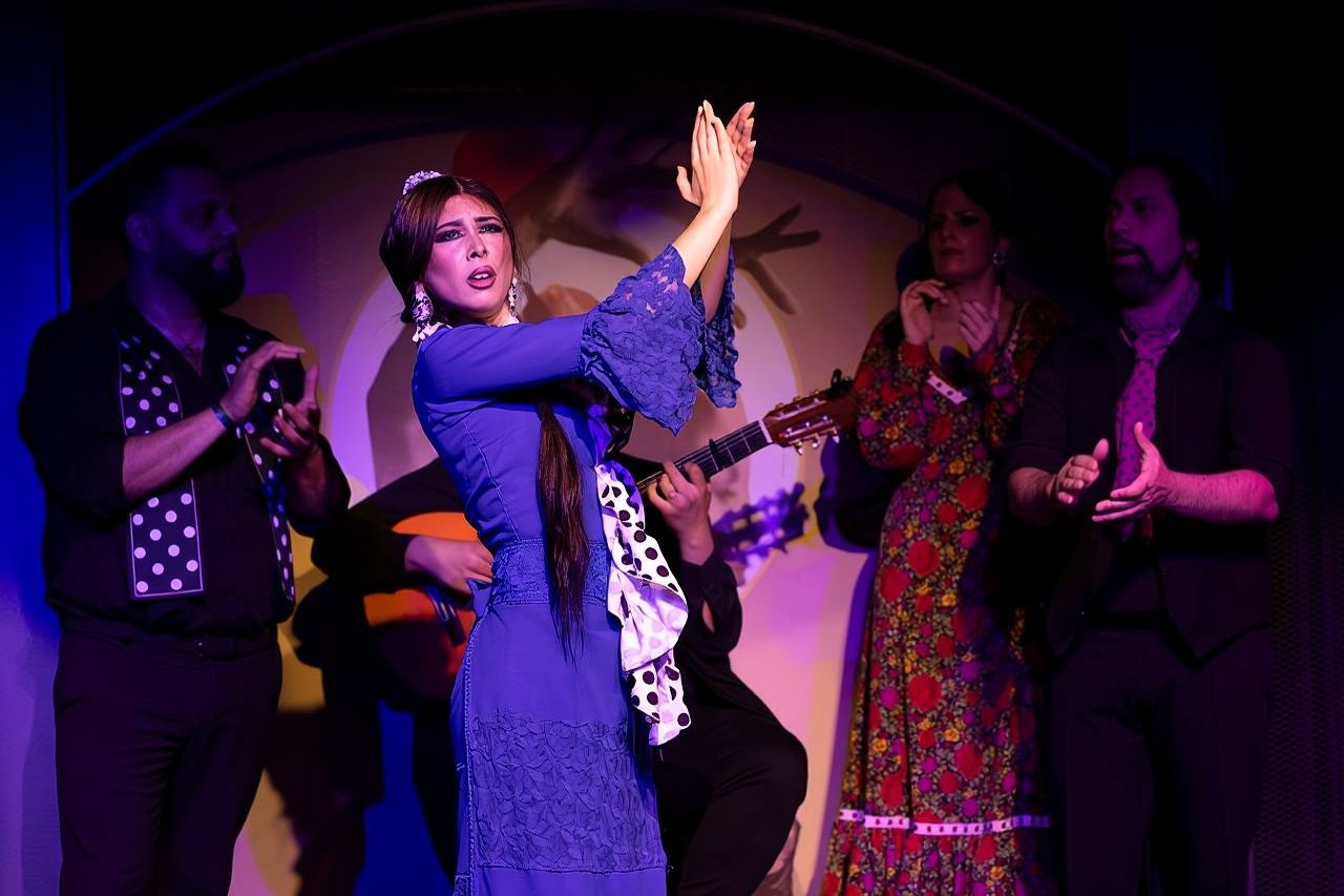 El Duende Flamenco Show with drink at La Rambla Barcelona