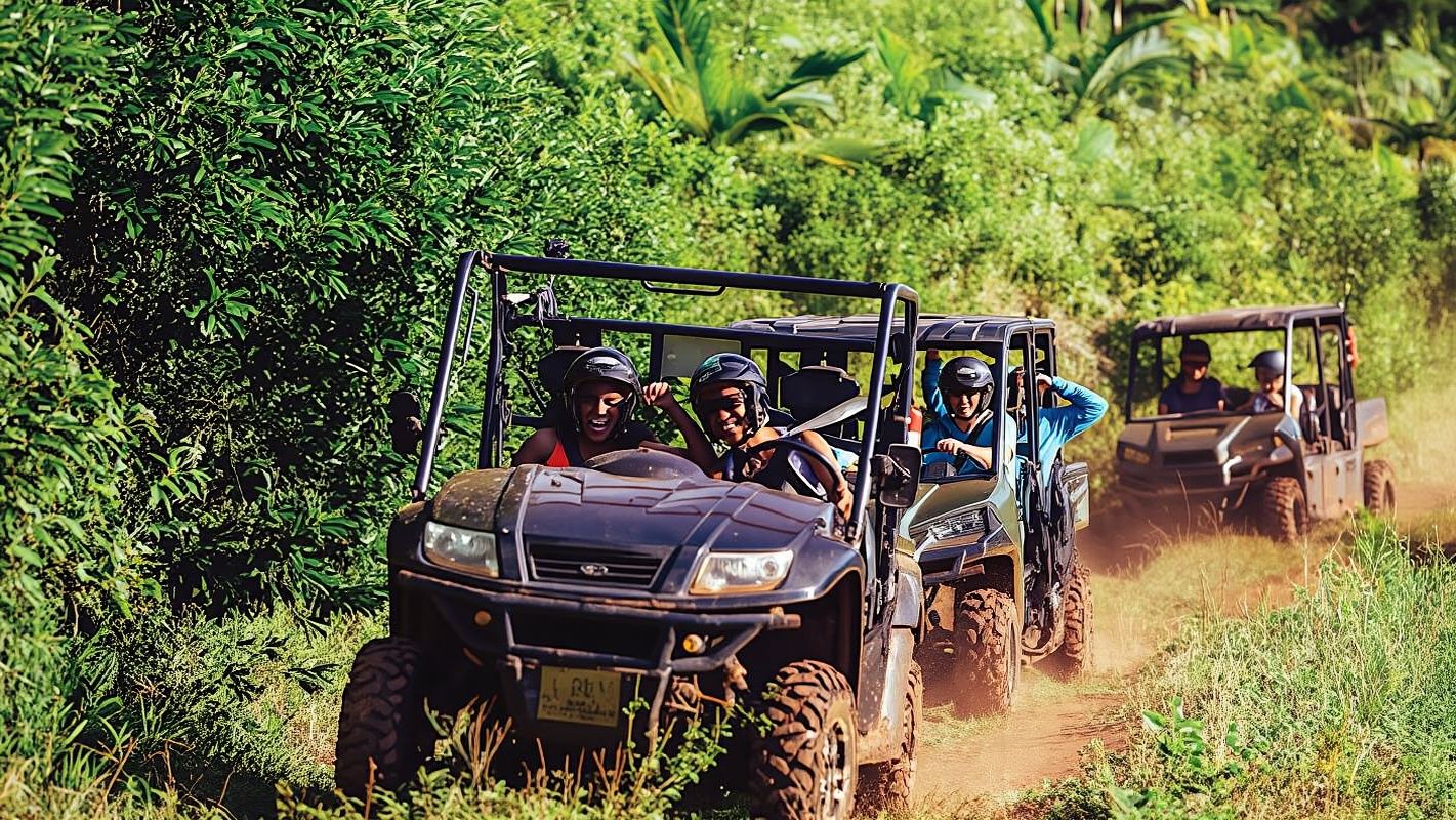 Tur quad atau buggy Mauritius di Cagar Alam Bel Ombre