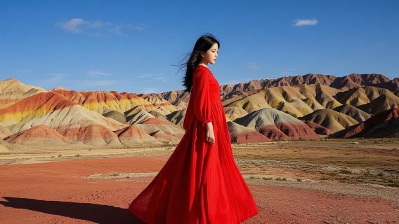 水墨丹霞+黃河石林國家地質公園一日遊【包車遊】