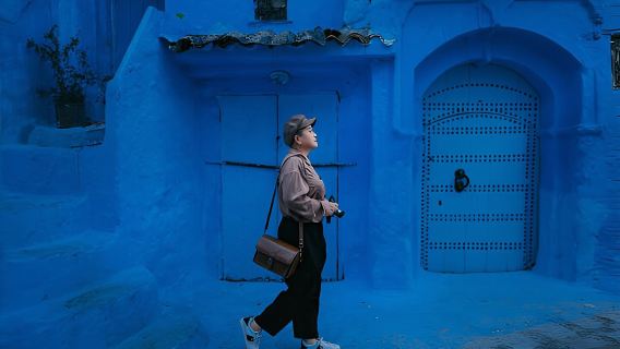 Escursione di un giorno intero da Rabat alla città blu di Chefchaouen