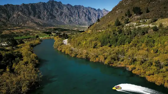KJet Queenstown Jet Boat Ride on the Kawarau and Shotover Rivers