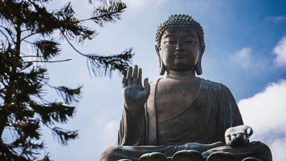 Prywatna wycieczka półdniowa z odbiorem spod domu | Wielki Budda Tian Tan w Hongkongu + Wyspa Lantau + Klasztor Po Lin