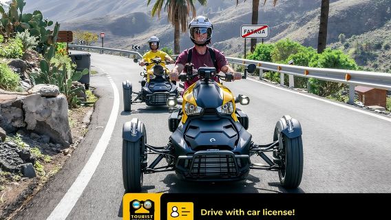 Can-am Ryker three wheels tricycle Mountain Tour (Maspalomas)