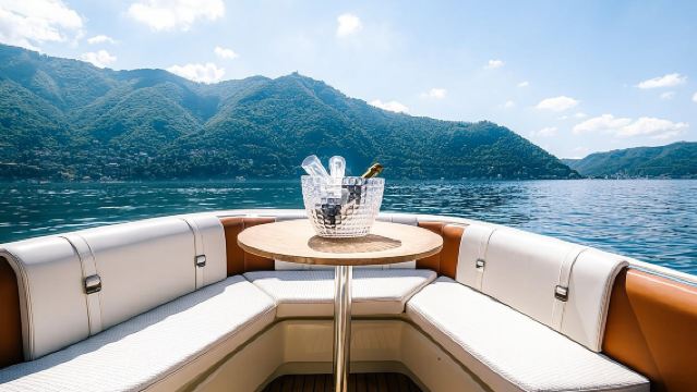 3H Visite Guidée Arrêt Croisière Bellagio Tender yacht Invictus 9 Pax