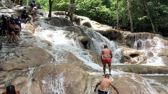 Montego Bay: giro a cavallo e tour delle cascate del fiume Dunn