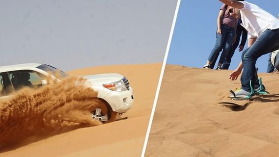 Safari Gurun, Tur Laut Pedalaman Termasuk Naik Unta & Transfer