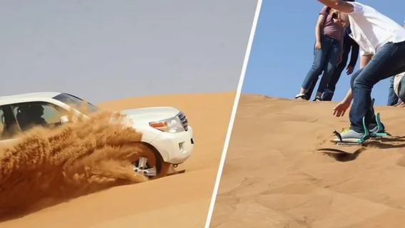 Safari Gurun, Tur Laut Pedalaman Termasuk Naik Unta & Transfer