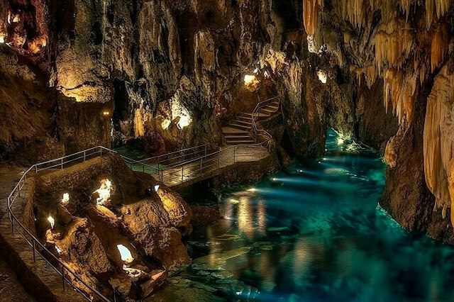 Gruta de las Maravillas et musée du jambon d'Aracena