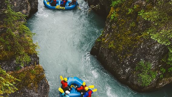 Hope, Alaska: Arung Jeram Whitewater 2 Canyon Six Mile Creek
