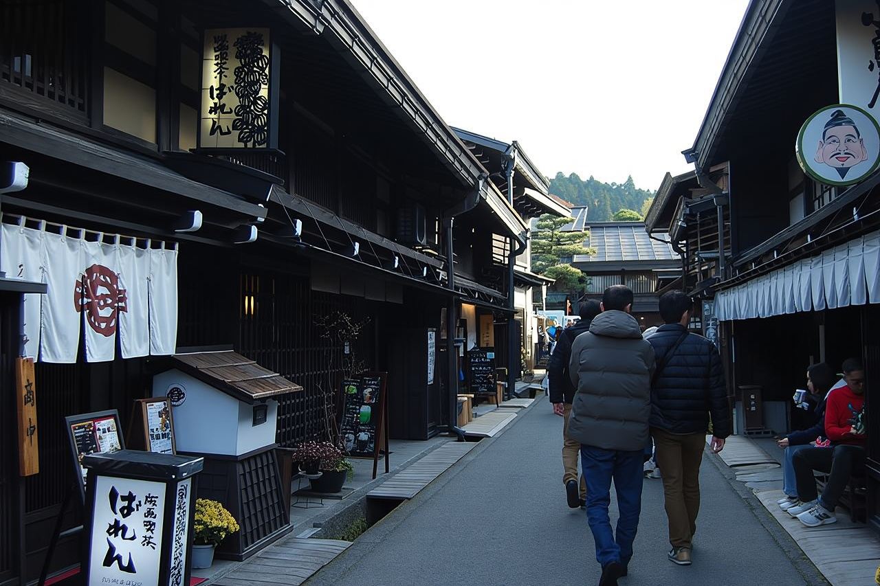Tour a piedi nella Città Vecchia di Takayama e nelle strade storiche