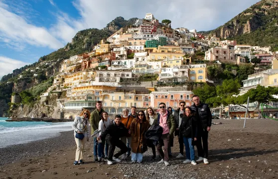 從那不勒斯出發，遊覽索倫託、波西塔諾和阿馬爾菲