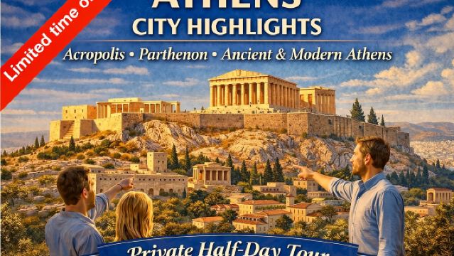 Tur Pribadi Setengah Hari di Athena, Sorotan Kota Akropolis dan Parthenon