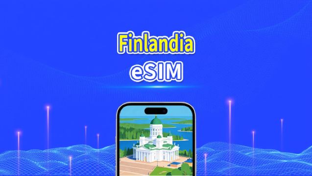 eSIM de Finlandia | 5G/4G | Datos de alta velocidad | 24 horas | 1-30 días | Código QR