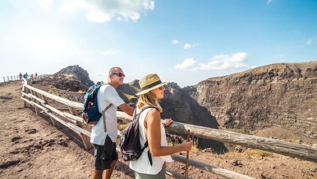 Pompeii and Vesuvius volcano skip the line guided tour from Sorrento
