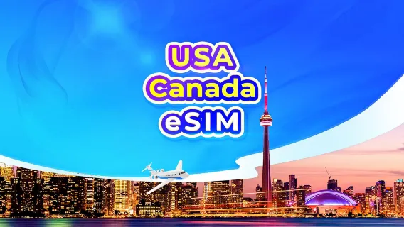 United States/Canada 5G eSIM | Multi-network • ChatGPT available | Daily plan/total data | 24-hour billing | QR code