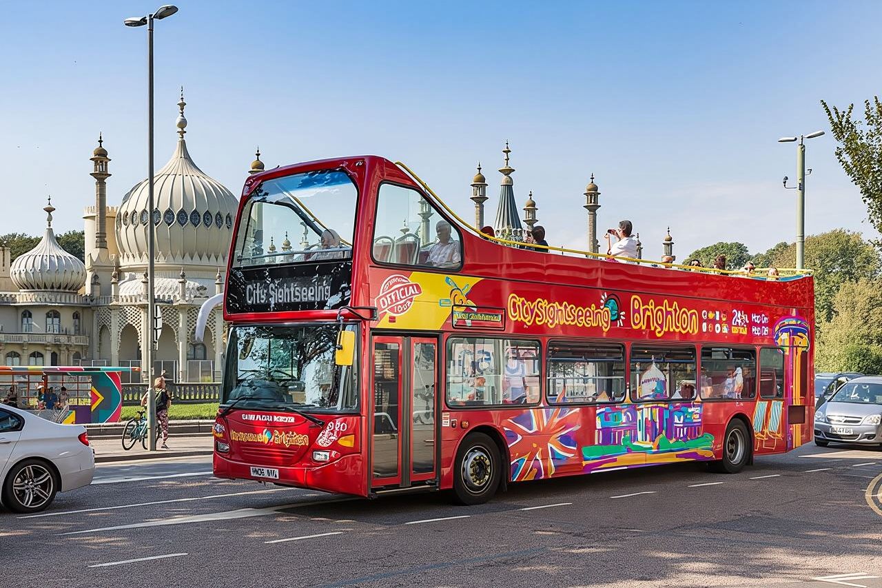 Tour in autobus hop-on hop-off di City Sightseeing Brighton