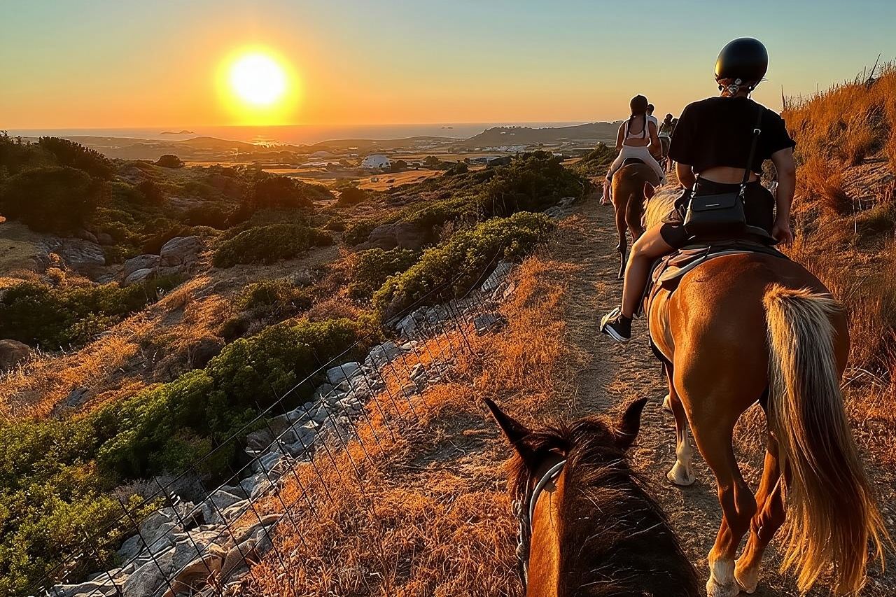 Golden Hour Gallop: passeggiata serale a Paros