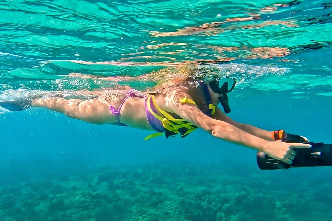 Experiencia guiada de snorkel en jet, videos gratuitos en West Palm Beach