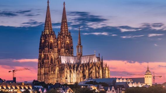 Germany + Hohenzollern Bridge + Beethoven House + Cologne Cathedral + Cologne Promenade one-day tour