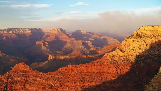 3 uur durende offroad-safari bij zonsondergang naar de Grand Canyon met omweg langs de ingangspoort
