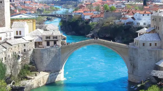 Mostar and Kravice Waterfalls Small-Group with Turkish House Included