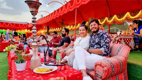 杜拜沙漠營地體驗一日遊|網紅沙漠衝沙騎駱駝特色表演含餐含接駁