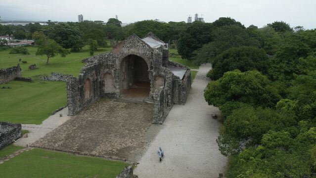 Archaeological Site. Admission ticket to Panama La Vieja