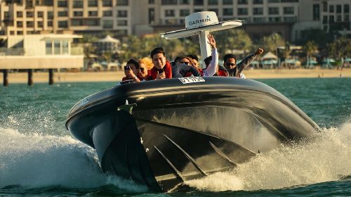 Black Boat Dubai Speedboat Experience 5