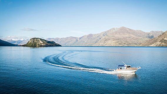 Wanaka: Water Taxi & Mou Waho Island Tour