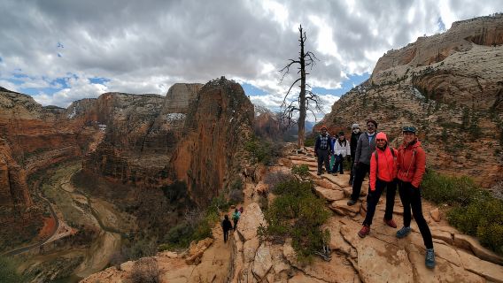 Springdale: Chuyến đi bộ có hướng dẫn lên đỉnh Angels Landing kèm giấy phép