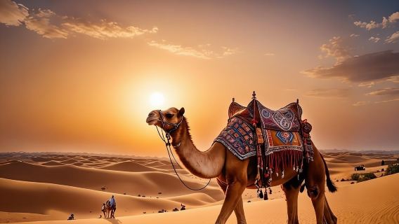 Doha: Inland Sea, Desert Safari, Camel Ride and Sandboarding