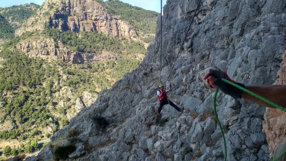 Caminito del Rey: abseilen en ziplinen via Ferrata