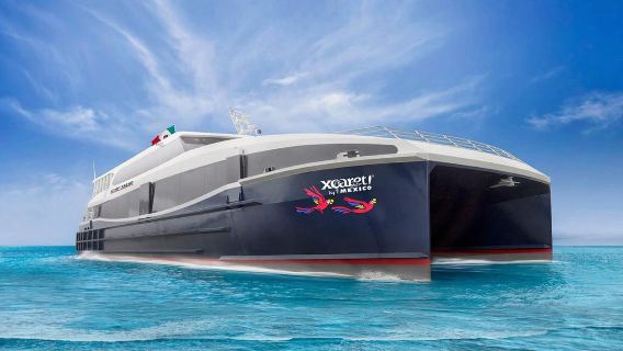 Ferry to Isla Mujeres by Xcaret Xailing