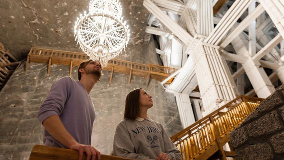 Geführte Tour durch das Salzbergwerk Wieliczka ab Krakau mit Abholoptionen