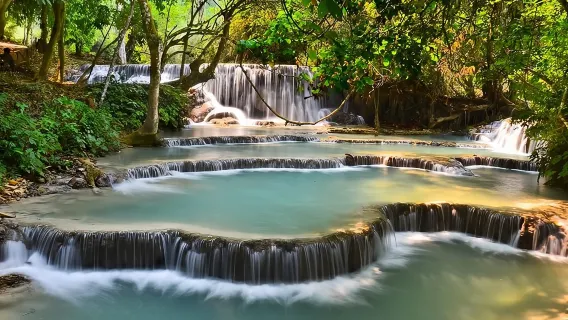 Private tour price range for Kuang Si Falls from Luang Prabang from 119 USD and average 119 USD Private tour price range for Kuang Si Falls from Luang Prabang from 119 USD and average 119 USD