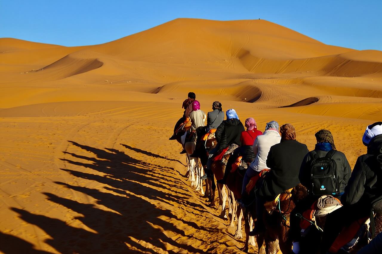 Camel Ride With Luxury Desert Camp And Night In Merzouga Dunes