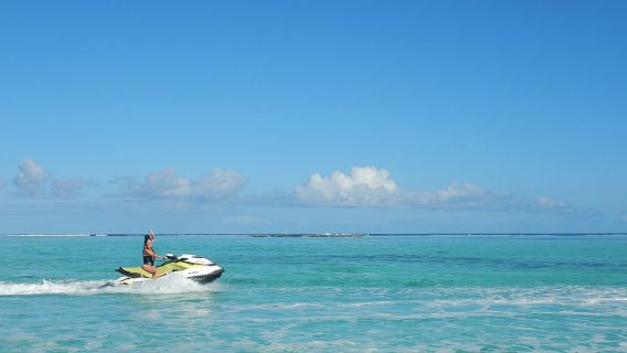 Excursión en moto acuática de 3 horas a Moorea (individual o biplaza)