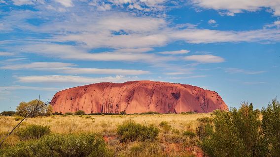 ทัวร์ครึ่งวันไปยังอุทยานแห่งชาติ Uluru-Kata Tjuta ในออสเตรเลีย