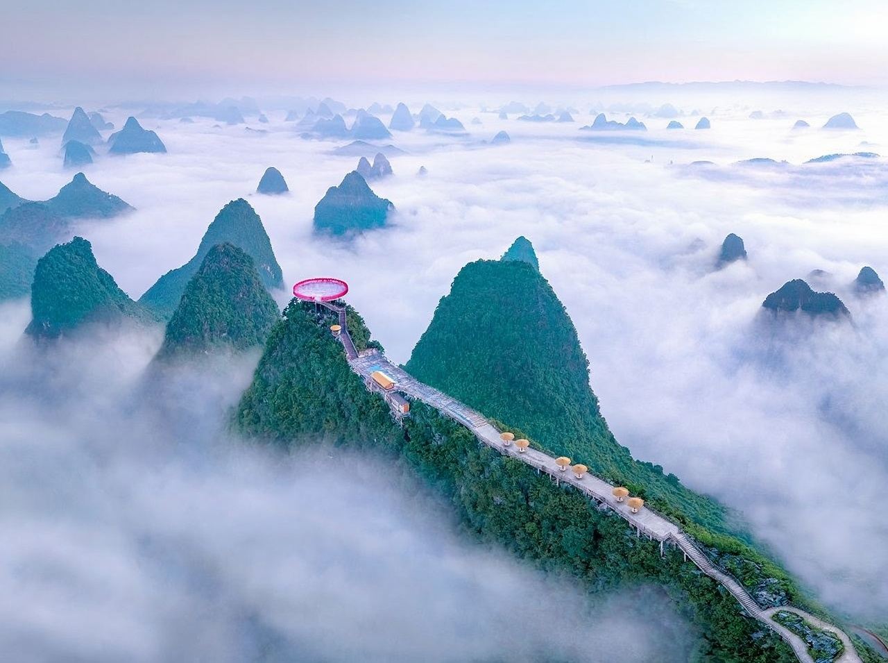 陽朔遇龍河+如意峰索道+十里畫廊一日遊【8人小團/獨立包團】