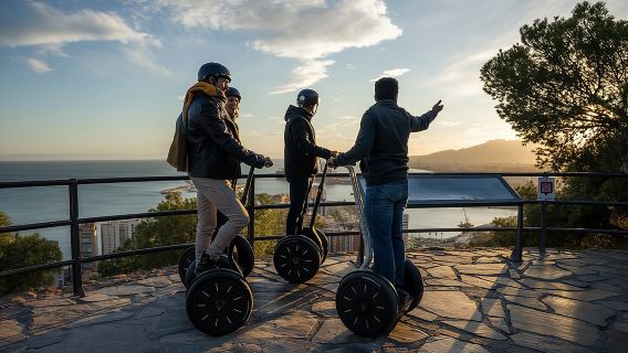Tour por la ciudad de Málaga (2 horas) Tour monumental en Segway