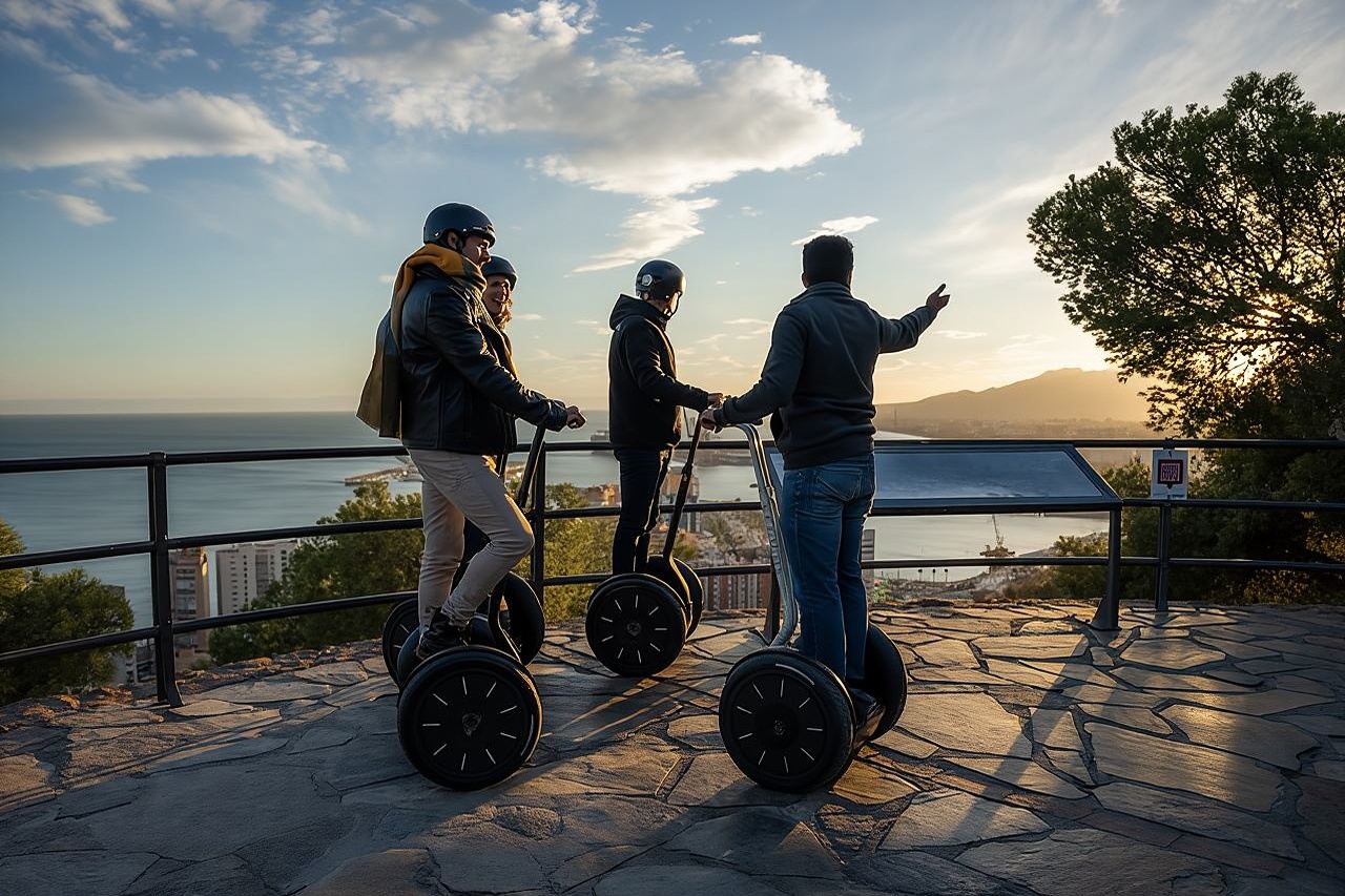 Malaga City Tour 2 Hours Monumental Segway Tour