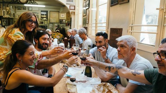 Experiencia gastronómica en Bolonia con un local
